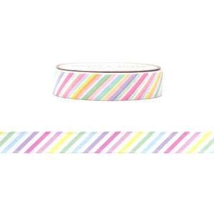 Happy Birthday Stripe washi (10mm)