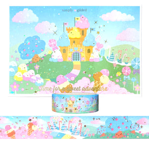 Candy Kingdom Passport Set (15mm + light gold foil / iridescent star overlay)