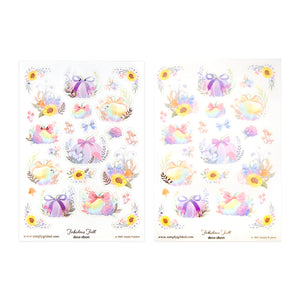 Fabulous Fall (Deco Sheet + rose gold foil) (you pick)