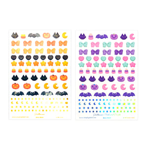 Halloween Beads Stickers (Deco Sheet) (you pick) - Restock