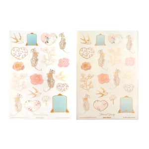 Natural Beauty (Deco Sheet + satin gold foil) (you pick)