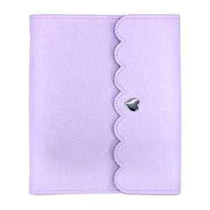 Lavender Sugar Pebble Large Album (silver hardware) - Restock