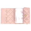Quilted Pink Mini Album (light gold hardware)
