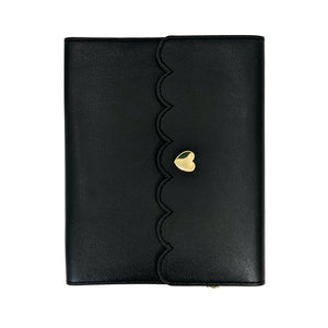 Black Photo Album (light gold hardware)