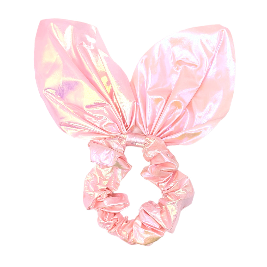 Pink Iridescent Scrunchie – simply gilded