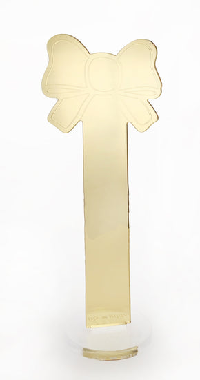 Simply Gilded Light Gold Bow washi stand