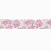 Mint & Light Pink Floral Garden Washi (15/15mm - light gold foil) - Restock