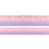 Purple Pink Stardust Washi Set (15/10mm + aurora pink holographic / silver sparkly holographic foil)