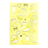 Banana Milk (Deco Sheet + light gold foil)