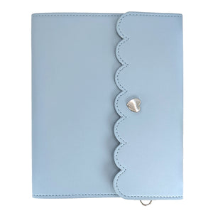 Sea Salt Blue Large Album (silver hardware)