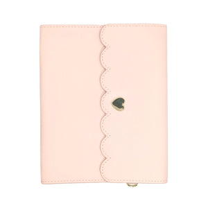 Classic Pink Photo Album (light gold hardware)