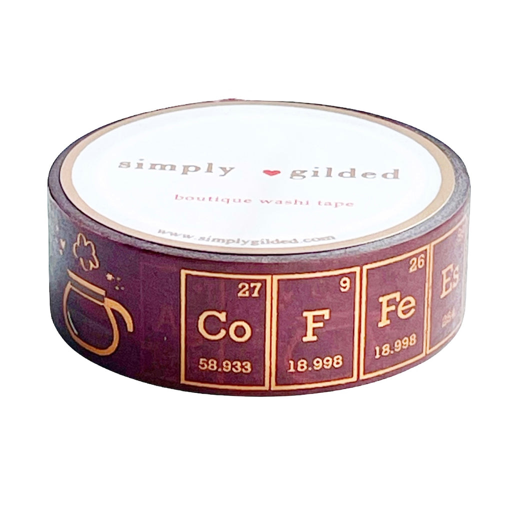 12 Days of Simply Gilded Fireworks washi (15mm + rose gold foil)(Item –  simply gilded