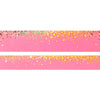 Neon Stardust Bubblegum washi set (15/10mm + light gold holographic / white stars) - Restock