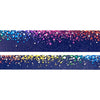 Indigo Stardust Rainbow washi set (15/10mm + rainbow / silver glitter holographic foil) (Item of the Week)