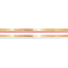 Rosette / White Color block washi set of 2 (5mm + light gold foil / iridescent bubble glitter overlay)
