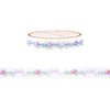 Sweet Pea Garland washi (10mm + rose gold foil)