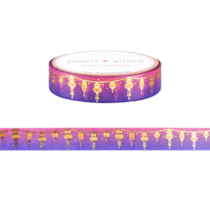 Moon Festival 3.0 Lantern washi (10mm + light gold foil)