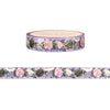 Floral Halloween Roses washi (10mm + rose gold foil)