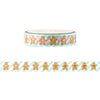 Sugar & Spice Gingerbread washi (10mm + light gold foil)