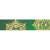 Lucky Green Mandala washi (15mm + light gold foil)(Item of the Week)