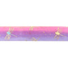Summer Sunset Dragonfly washi (15mm + light gold holographic foil)