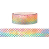 Mermaid Magic Mermaid Tail washi (15mm + light gold foil / bubble overlay)