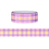 New Zealand Plaid washi (15mm + rose gold foil)