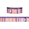 Twilight Blush Bookshelf washi (15mm + rose gold foil)