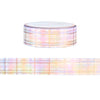 Fabulous Fall Plaid washi (15mm + rose gold foil)
