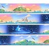 Ocean Voyager Land & Seascape (15mm + silver holographic foil)