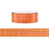 100 Acre Wood in Autumn Plaid washi (15mm + rose gold foil)