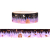 Spooky Silhouettes Landscape washi (15mm + rose gold foil)