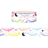 Ghoul Dessert Sprinkle Bats washi (15mm + light purple foil)