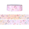 Wild Horses Floral Pattern washi (15mm + rose gold foil)