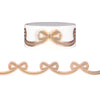 Prairie Grass Diecut Bow (15mm + rose gold foil)