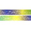 Beguiling Bayou Sparkle Design washi (15mm + light gold holographic foil / iridescent star overlay)