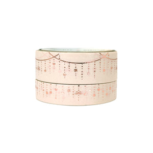 12 Days of Simply Gilded Fireworks washi (15mm + rose gold foil)(Item –  simply gilded