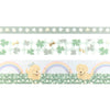 Lucky Puppy washi set of 3 (15/10/5mm + light gold foil)(Item of the Week)