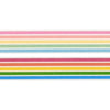 Glitter Rainbow Stripe washi set of 2 (15mm + glitter overlay)(Item of the Week)