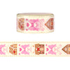 Sweet Gingerbread House & Bow Diecut washi (20mm + light gold foil)