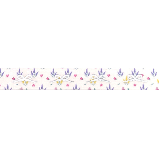 Spring Cottage Floral washi (10mm + silver foil) - Restock