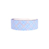 Cotton Candy Plaid Blue washi (15mm + silver holographic foil) (Item of the Week)