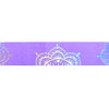 Neon Purple Mandala washi (15mm + silver holographic foil) - Restock