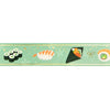 Mint Sushi Washi (15mm + light gold foil) (Item of the Week)