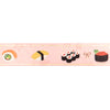Pink Sushi Washi (15mm + light gold foil) (Item of the Week)