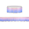 Serenity Dusk Ombre Ruffle Diecut washi (18mm + light gold foil)