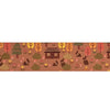 Fall Cottage washi (20mm + rose gold foil) - Restock