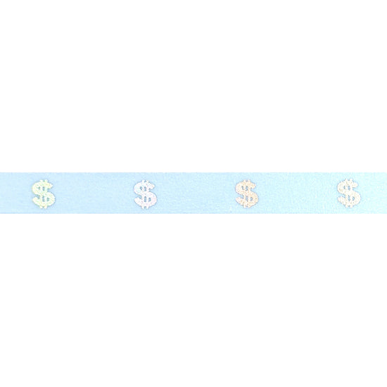 Make it Rain Washi (7.5mm + silver holographic foil) (Item of the Week)