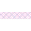 Cotton Candy Plaid Pink washi (15mm + silver holographic foil) (Item of the Week)