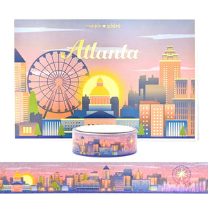 Atlanta Passport set (15mm + light gold foil)